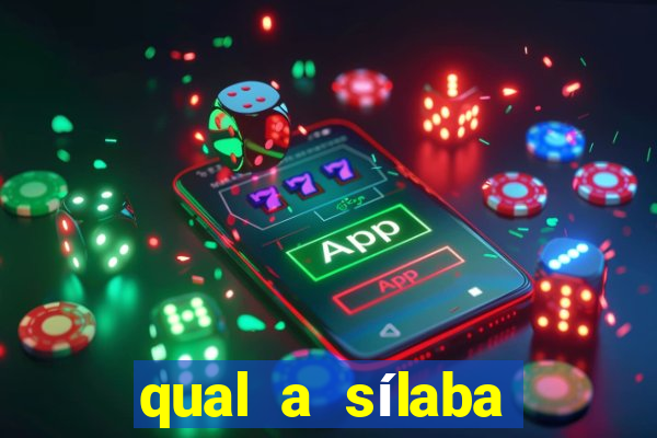 qual a sílaba t?nica de futebol