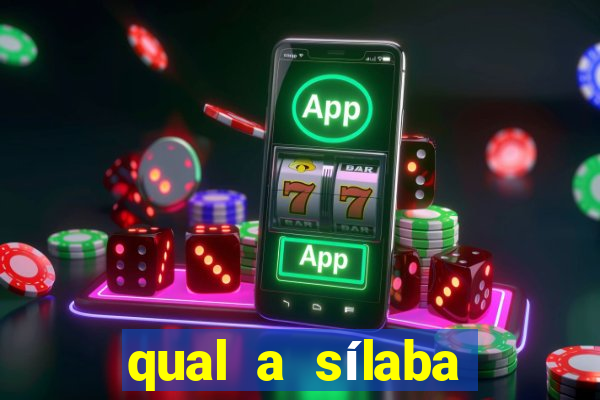 qual a sílaba t?nica de futebol