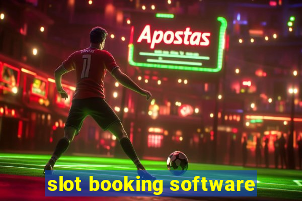 slot booking software