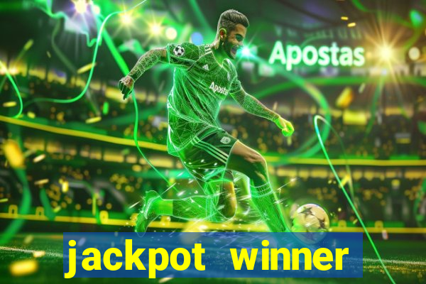 jackpot winner casino slot