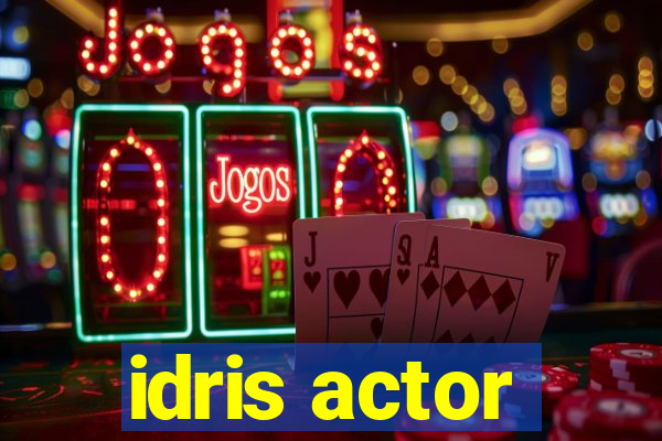 idris actor