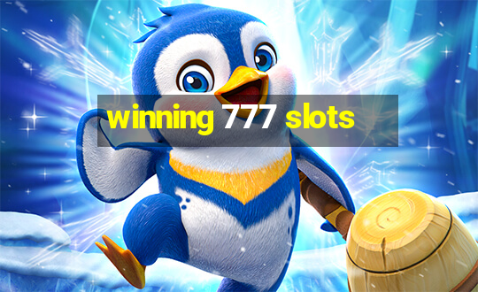 winning 777 slots