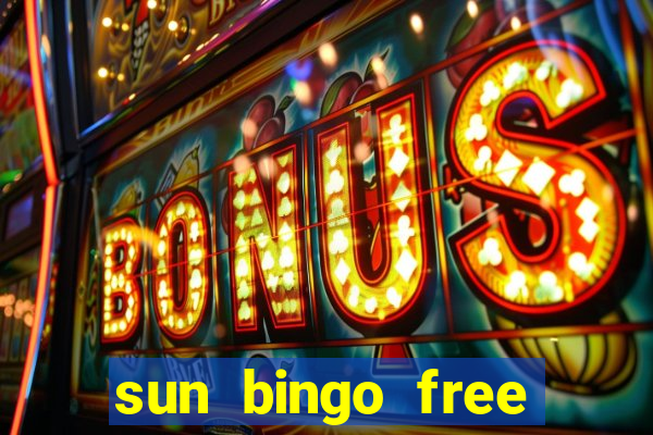 sun bingo free spins code