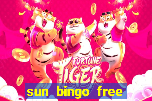 sun bingo free spins code