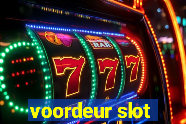 voordeur slot