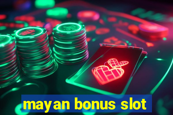 mayan bonus slot