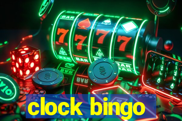 clock bingo