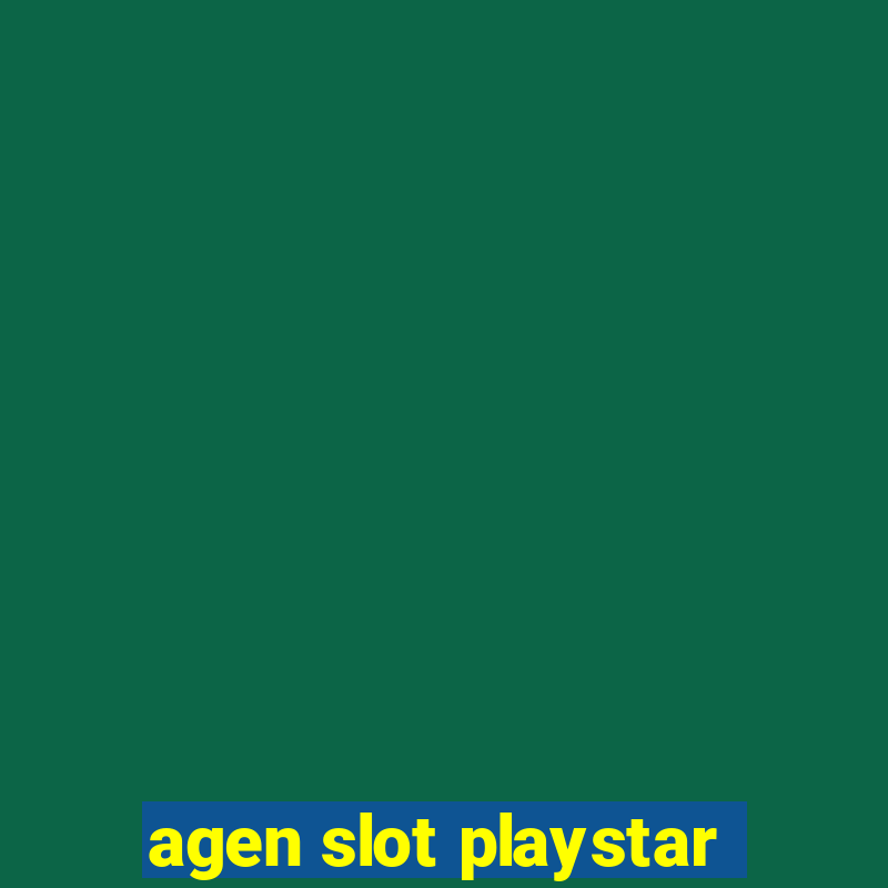 agen slot playstar