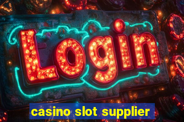 casino slot supplier