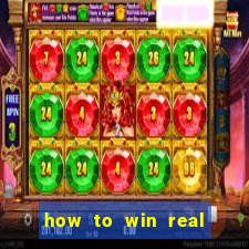 how to win real money online casino