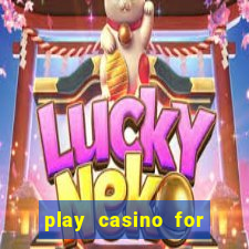 play casino for real money no deposit