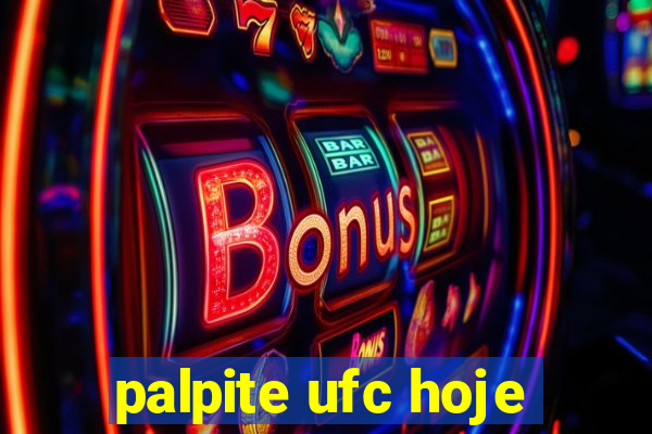 palpite ufc hoje