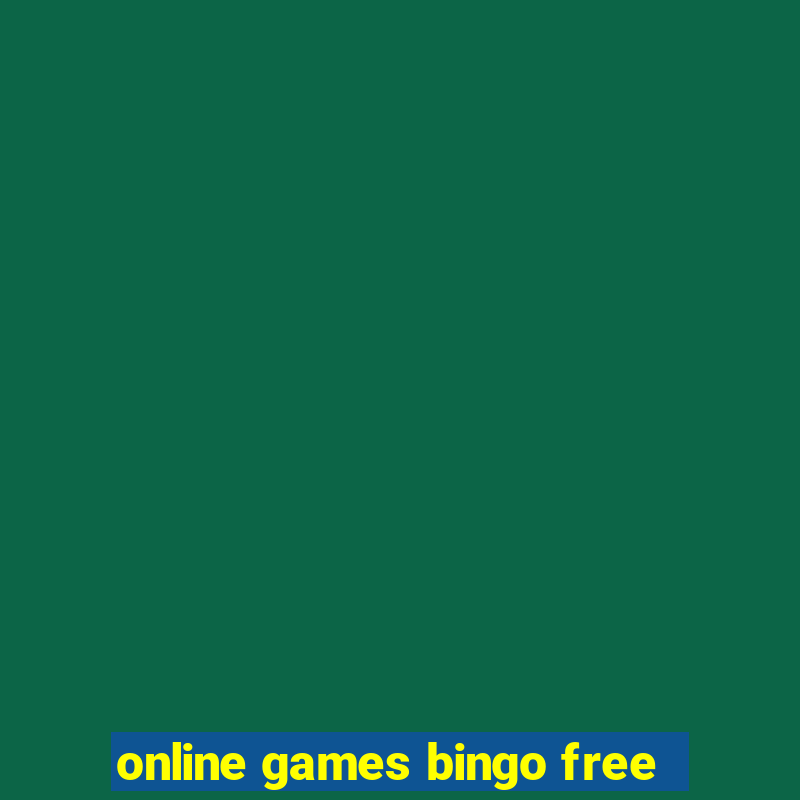 online games bingo free