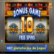 007 plataforma de jogos