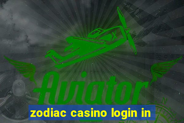 zodiac casino login in