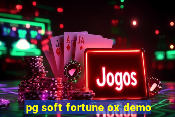 pg soft fortune ox demo