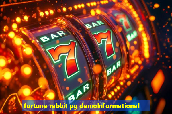 fortune rabbit pg demoInformational