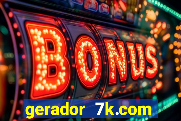 gerador 7k.com fortune tiger