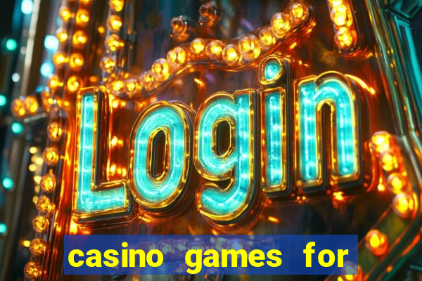 casino games for real cash