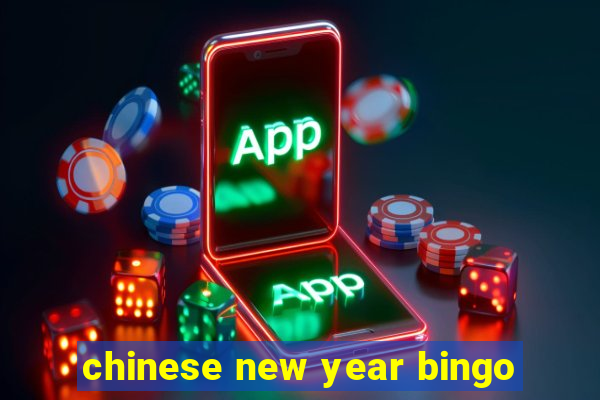 chinese new year bingo