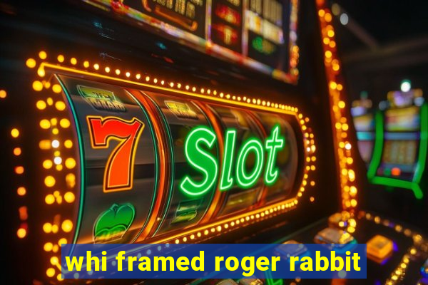 whi framed roger rabbit