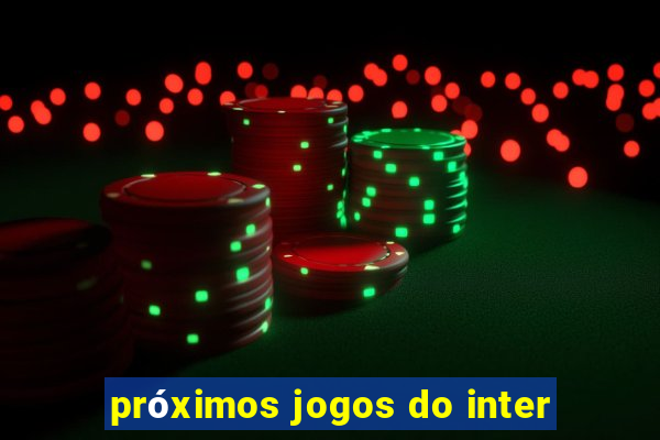 próximos jogos do inter