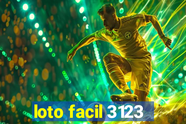 loto facil 3123