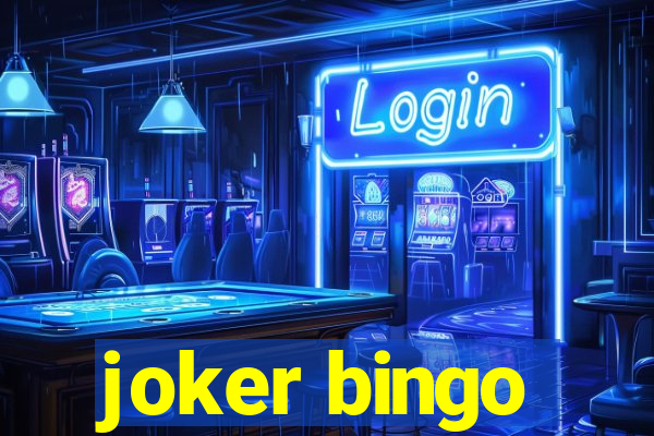 joker bingo