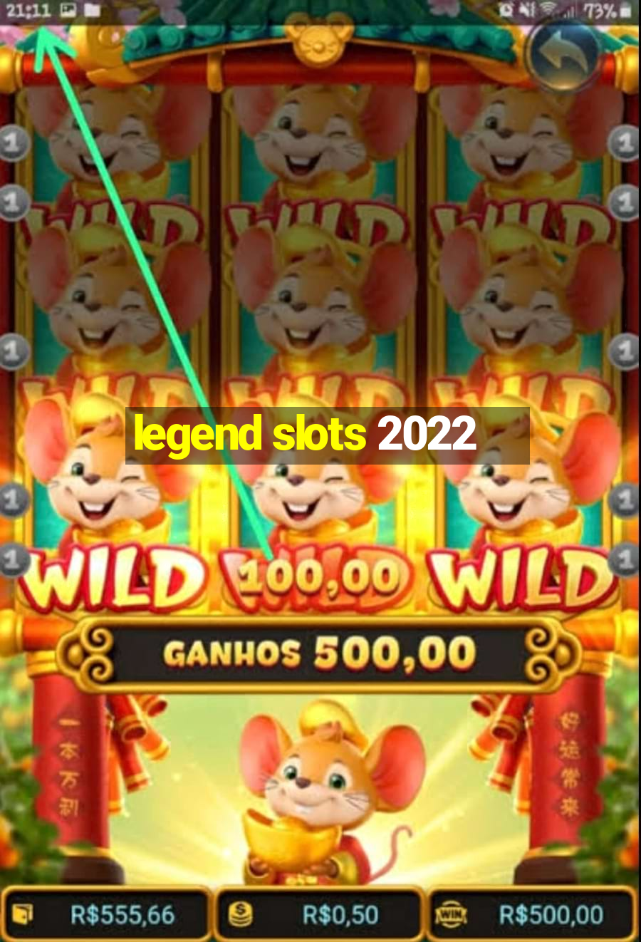 legend slots 2022