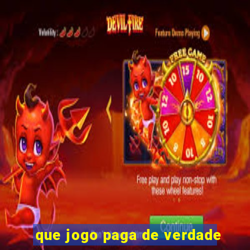 que jogo paga de verdade