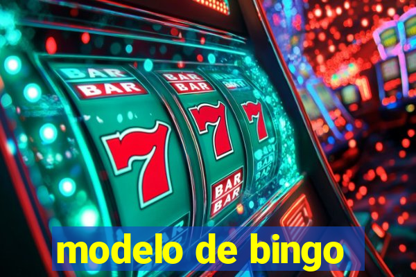 modelo de bingo