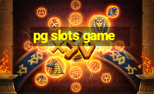 pg slots game