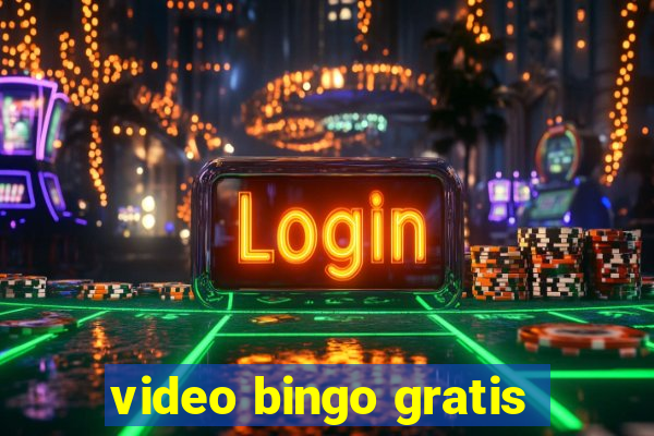 video bingo gratis