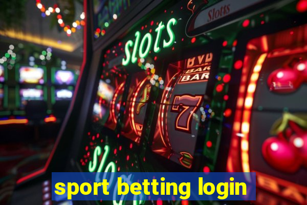 sport betting login