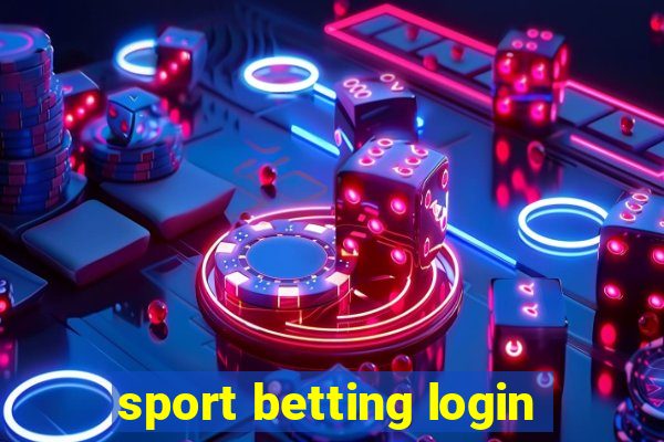 sport betting login