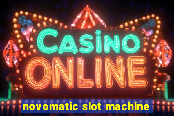 novomatic slot machine