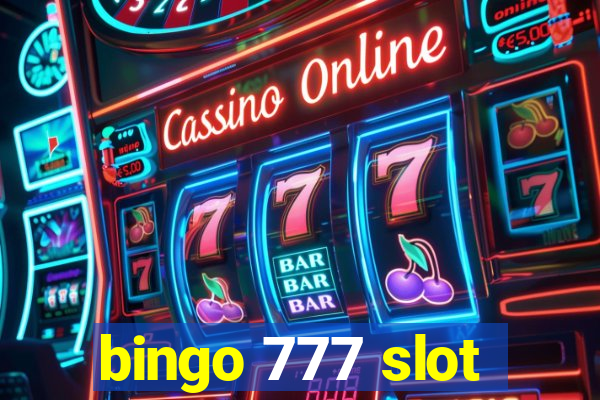 bingo 777 slot