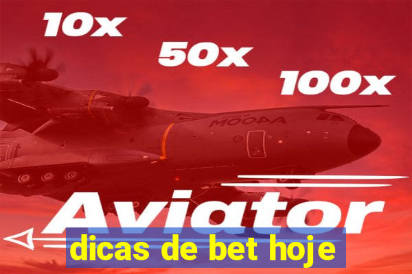 dicas de bet hoje