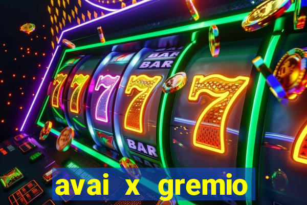 avai x gremio novorizontino palpite