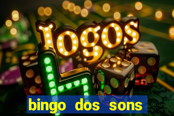 bingo dos sons iniciais como jogar