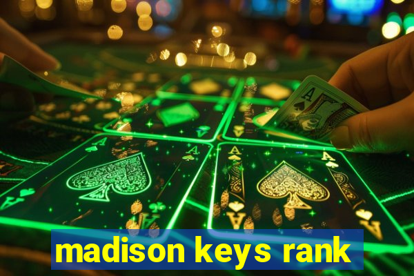 madison keys rank