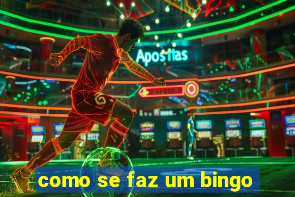 como se faz um bingo