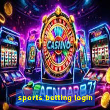 sports betting login