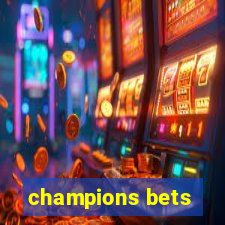 champions bets