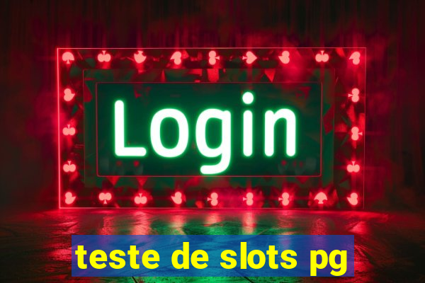 teste de slots pg