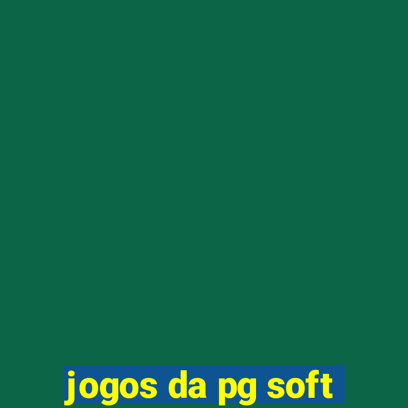 jogos da pg soft