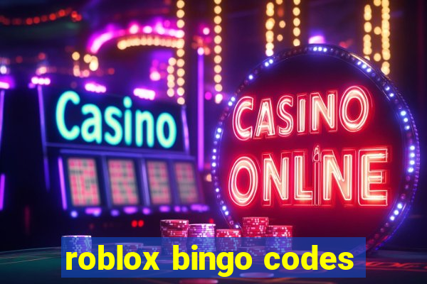 roblox bingo codes