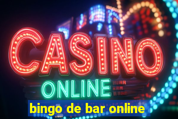 bingo de bar online