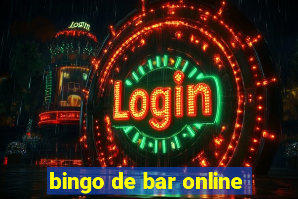 bingo de bar online