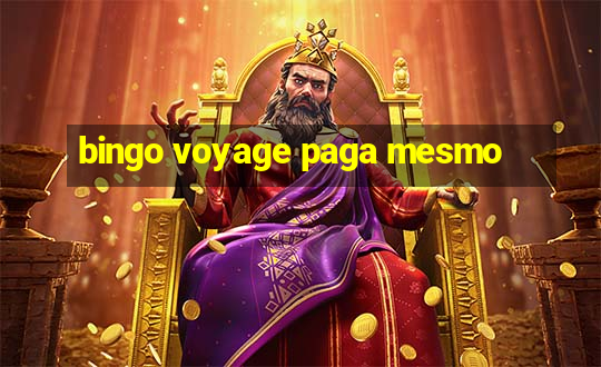 bingo voyage paga mesmo